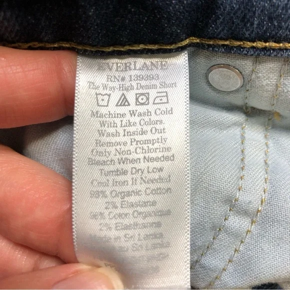 Everlane The Way High Denim Short - Picture 8 of 8